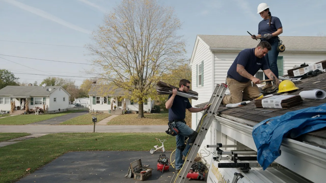 Local Roofing Contractors in Vallonia, IN near me